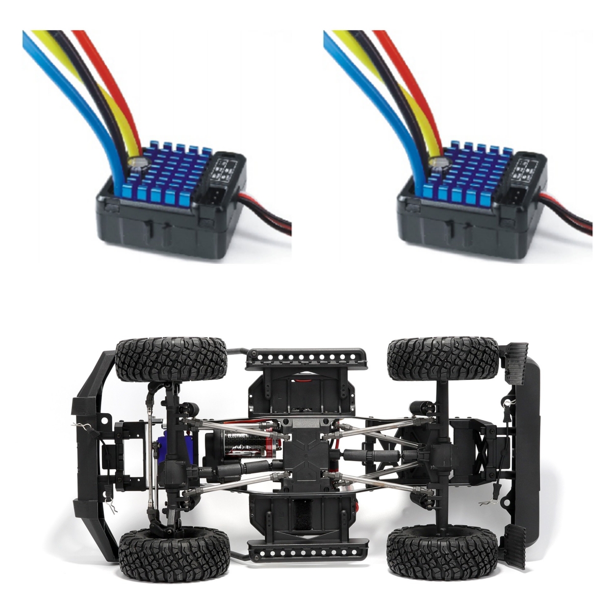Esc Waterproof 60A - Części zamienne RGT R86338 ESC -60A