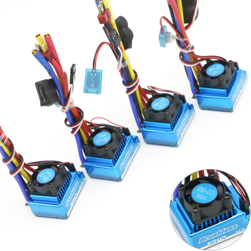Esc Waterproof 60A - Wodoodporny 45A 60A 80A 120A Bezszczotkowy