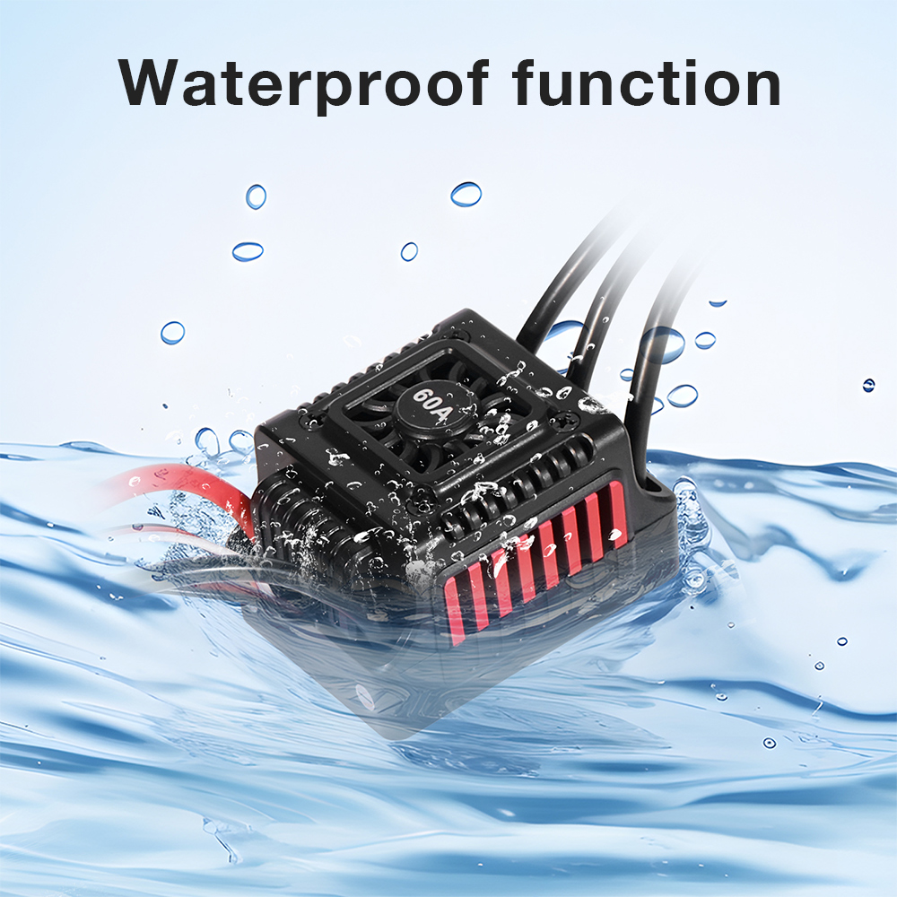Regulator obrotów bezszczotkow – Esc Waterproof 60A recenzja i cena