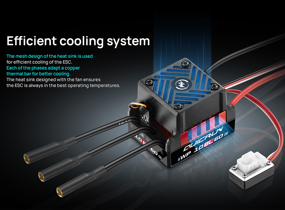 HobbyWing QuicRun WP 10BL60 RC – Esc Waterproof 60A recenzja i cena