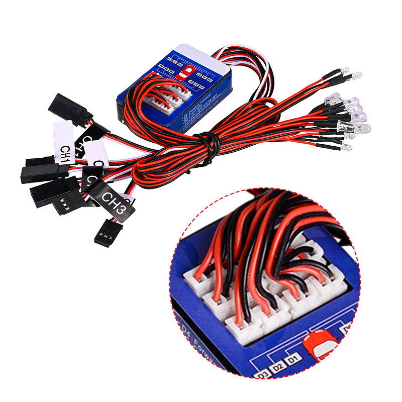Zestaw oświetlenia RC 12 LED,  – Rc Hobby Kit recenzja i cena