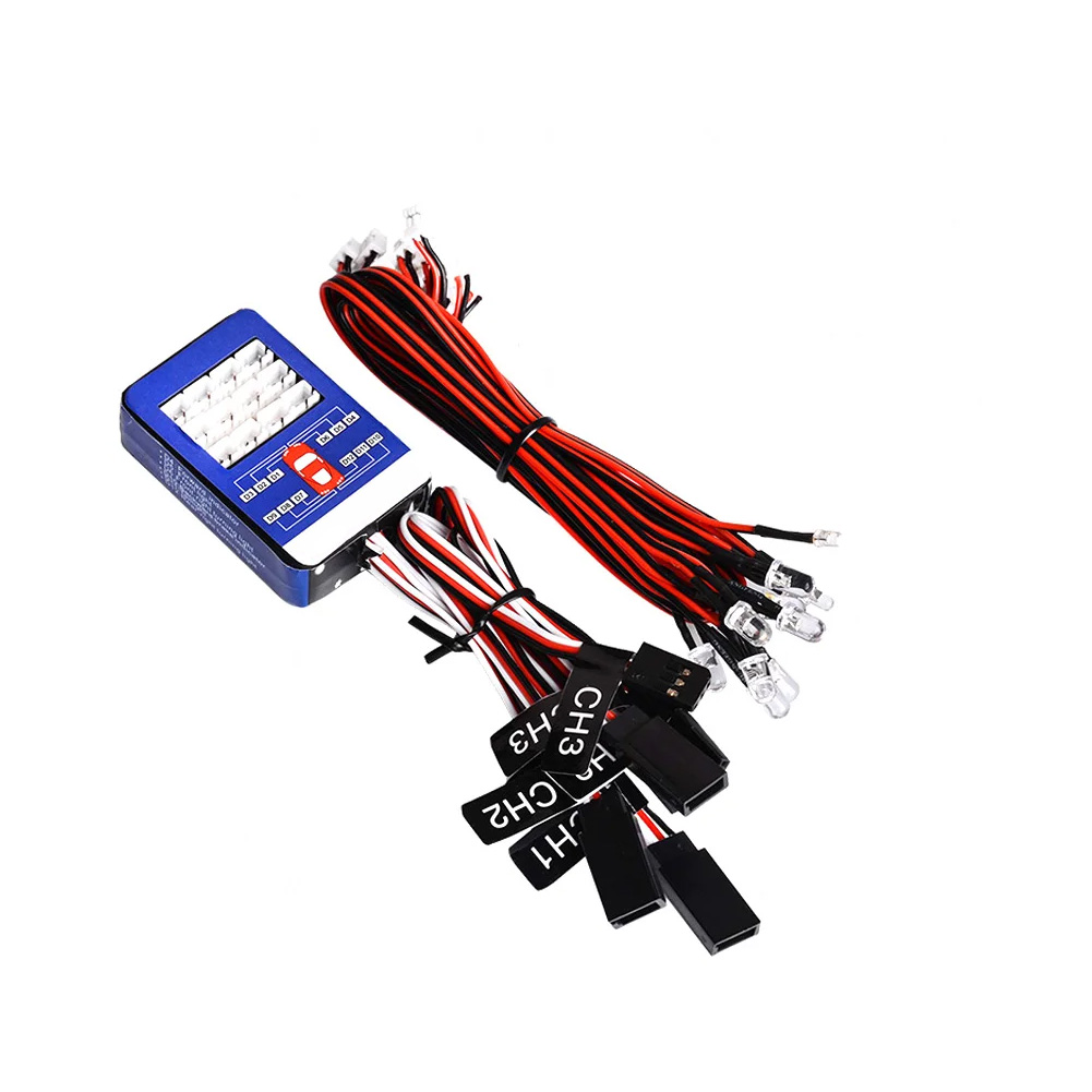 Zestaw oświetlenia RC 12 LED,  – Rc Hobby Kit recenzja i cena