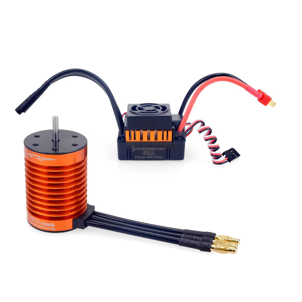 1/10 1/12 1/14 RC część wodood – Esc Waterproof 60A recenzja i cena