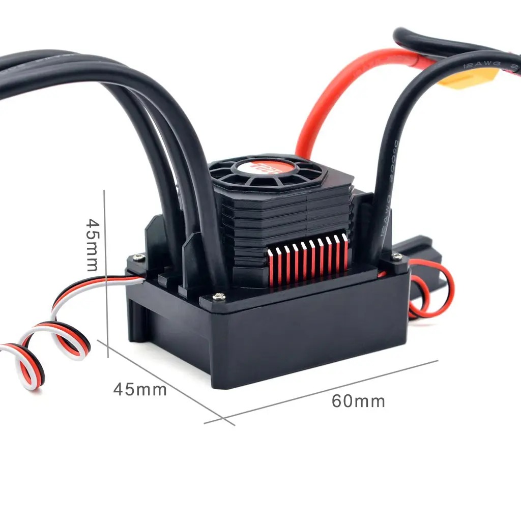 SURPASS HOBBY 25A 35A 45A 60A  – Esc Waterproof 60A recenzja i cena